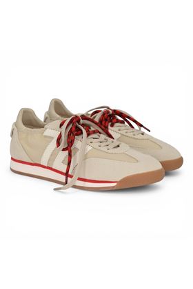 Sneaker donna Back 70 in nylon colore beige. BACK70- | ROCKET A26-116-COTTON SAND